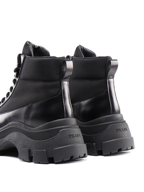 chunky prada boot|Prada ankle boots on sale.